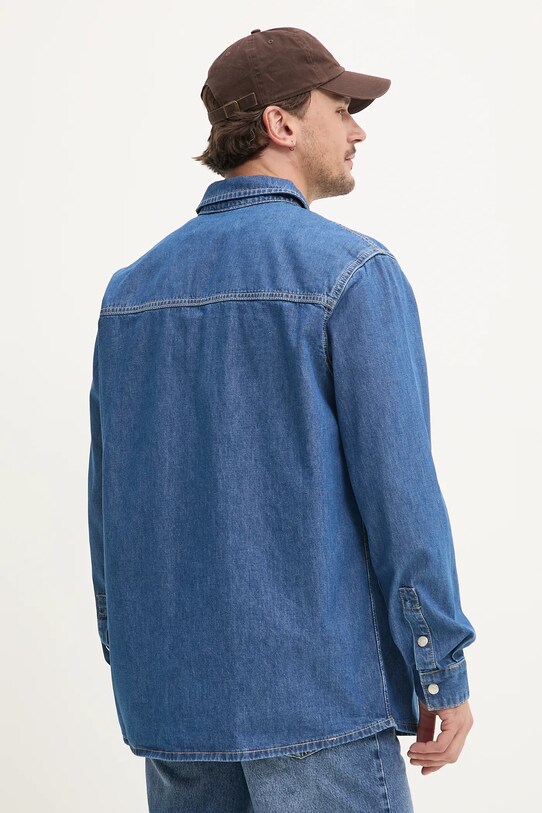 Oblečení Džínová košile Karl Lagerfeld Jeans A2M16022 námořnická modř