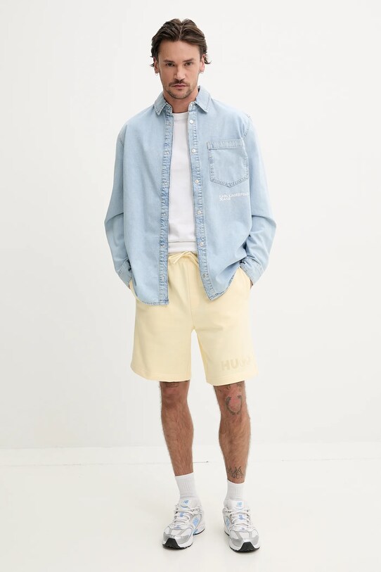 Τζιν πουκάμισο Karl Lagerfeld Jeans A2M16021 μπλε SS25