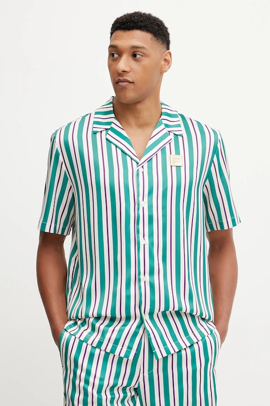 Fila cămașă Lastro cu modele verde FAM0926