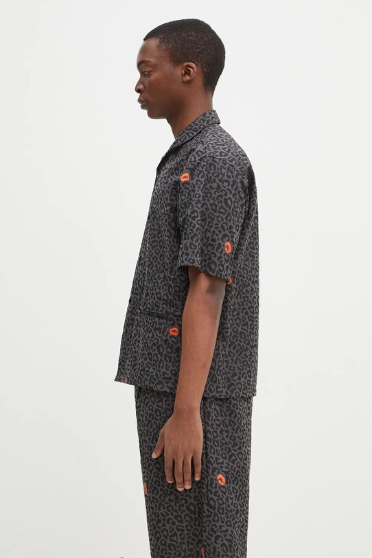 Košile Undercover Shirt UP1E4409.1 šedá SS25