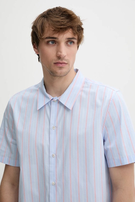 Bavlněná košile Won Hundred modrá 3558.14268