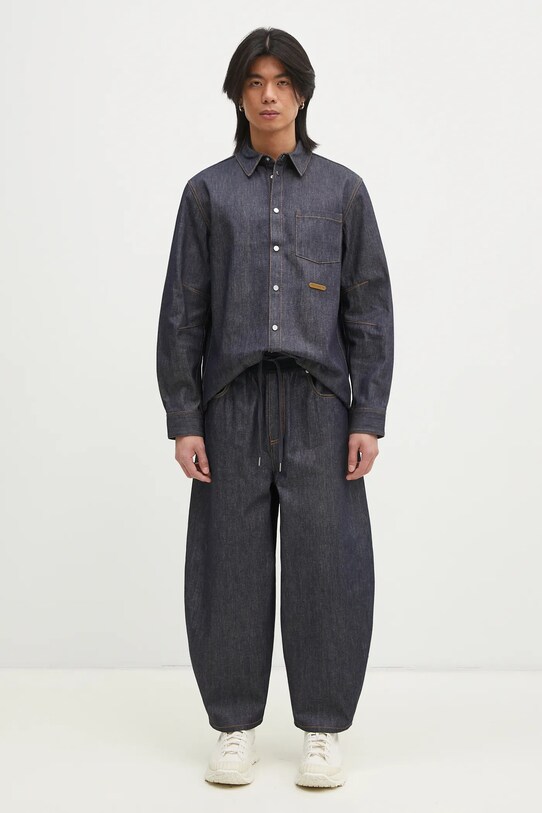 Дънкова риза Helmut Lang Curved Cl Shirt.Bkly O09DM501 тъмносин