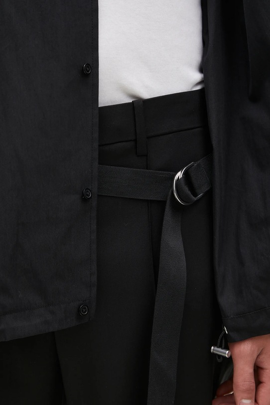 Košile Helmut Lang Uniform Shirt.Light O09HM507 černá