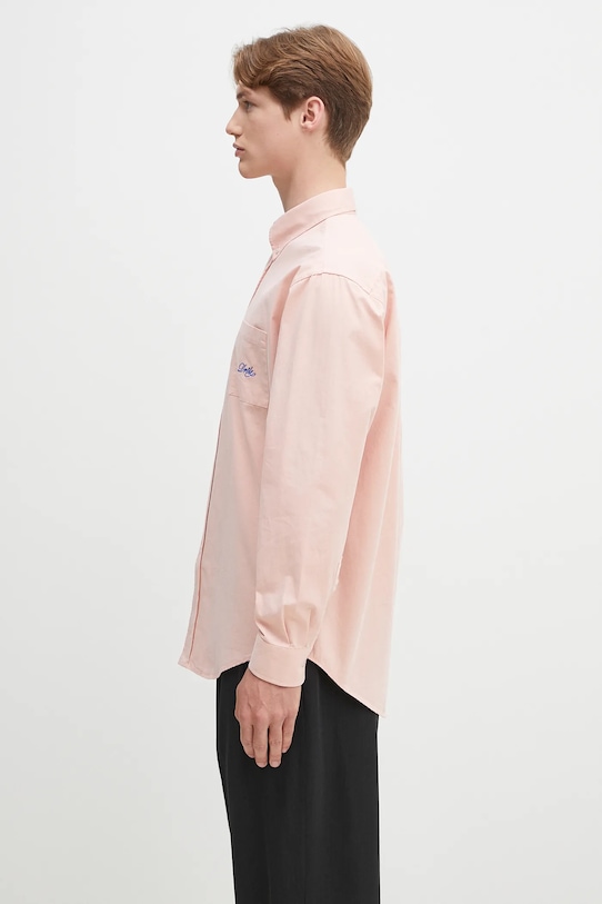 Pamučna košulja Drôle de Monsieur La Chemise Lavee Drule G.SH195.CO178.LPI roza SS25