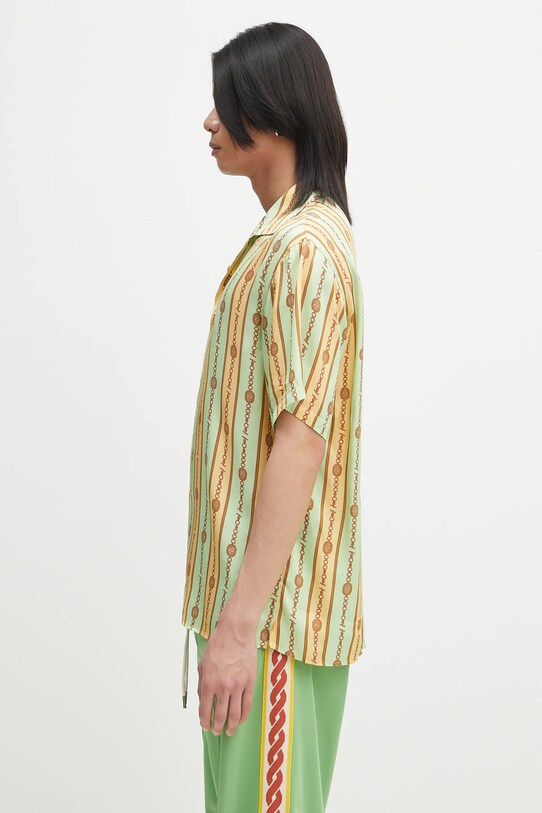 Drôle de Monsieur koszula La Chemise Bijoux G.SH204.VI016.LGN zielony SS25