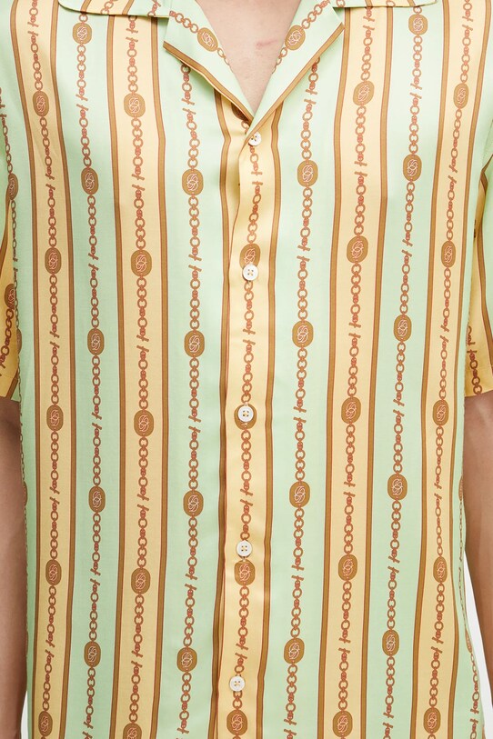 Drôle de Monsieur koszula La Chemise Bijoux zielony G.SH204.VI016.LGN