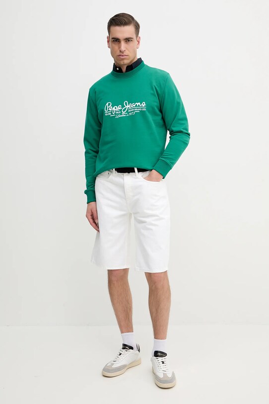 Βαμβακερό πουκάμισο Tommy Hilfiger MW0MW37584 σκούρο μπλε SS25