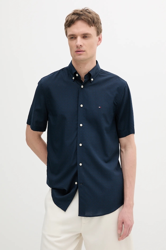Tommy Hilfiger koszula regular granatowy MW0MW38576