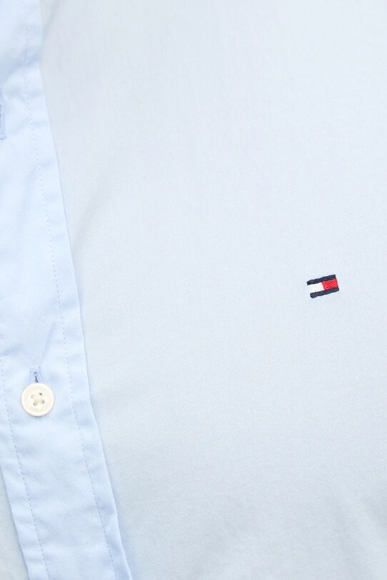 Tommy Hilfiger koszula bawełniana MW0MW39966 niebieski