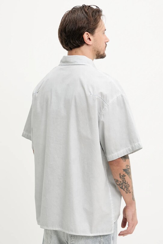 Oblečení Bavlněná košile A-COLD-WALL* ACWMSH160 šedá