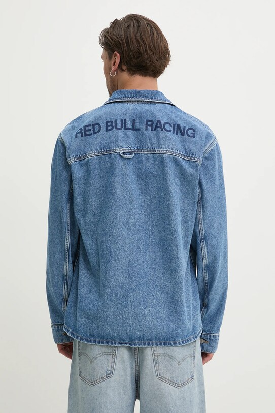 Oblečení Džínová bunda Red Bull Racing x Pepe Jeans DENIM SHIRT RM300005R17 modrá