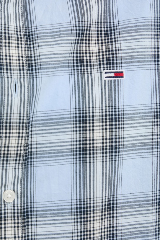 Tommy Jeans camasa din bumbac DM0DM20885 albastru