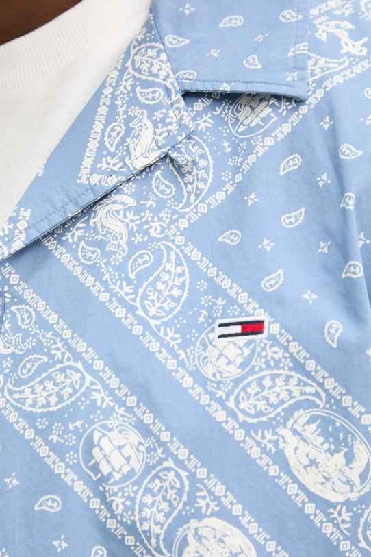 Хлопковая рубашка Tommy Jeans DM0DM20888