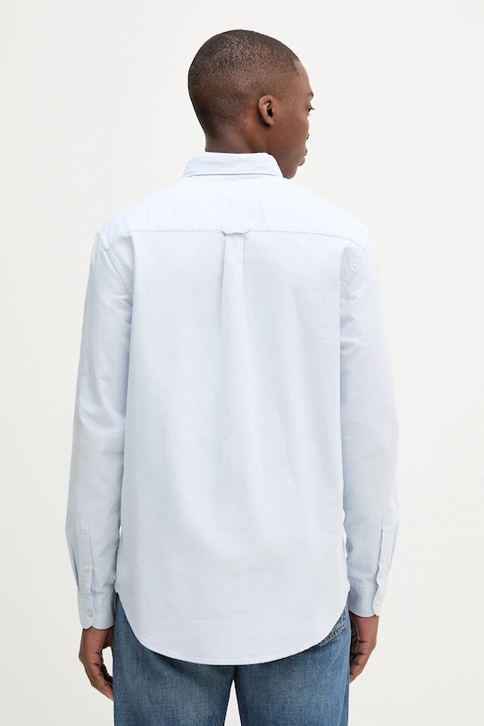 Odzież Tommy Jeans koszula bawełniana DM0DM21298 niebieski