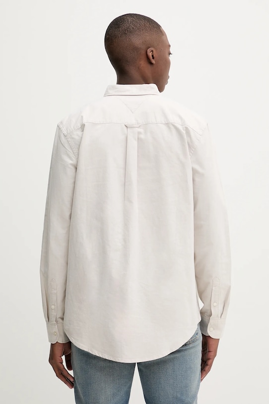 Одяг Бавовняна сорочка Tommy Jeans DM0DM21298 бежевий