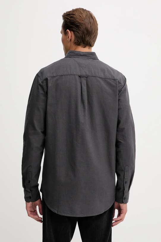 Îmbrăcăminte Tommy Jeans cămașă din bumbac DM0DM21298 gri