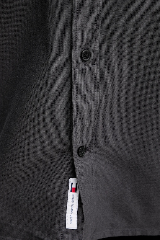 Tommy Jeans cămașă din bumbac DM0DM21298 gri