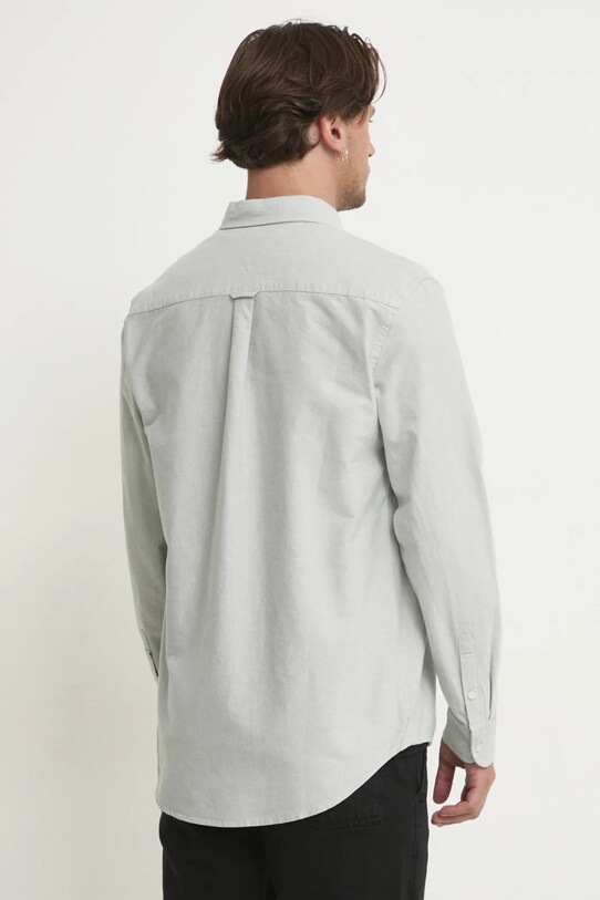 Îmbrăcăminte Tommy Jeans camasa din bumbac DM0DM21298 gri