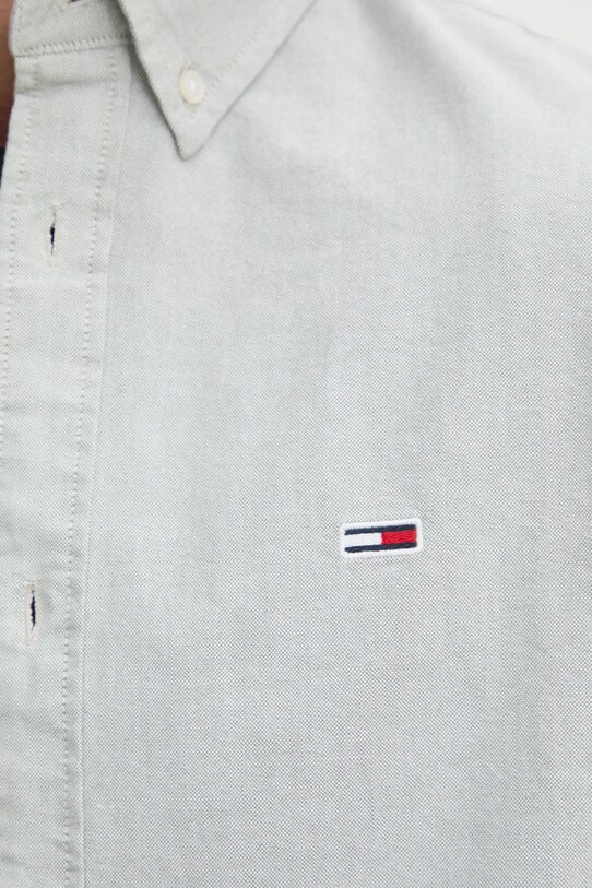 Tommy Jeans camasa din bumbac DM0DM21298 gri