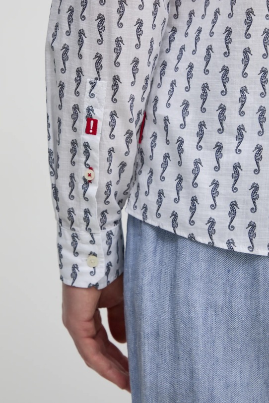 Joop! camasa din bumbac 30045983 alb