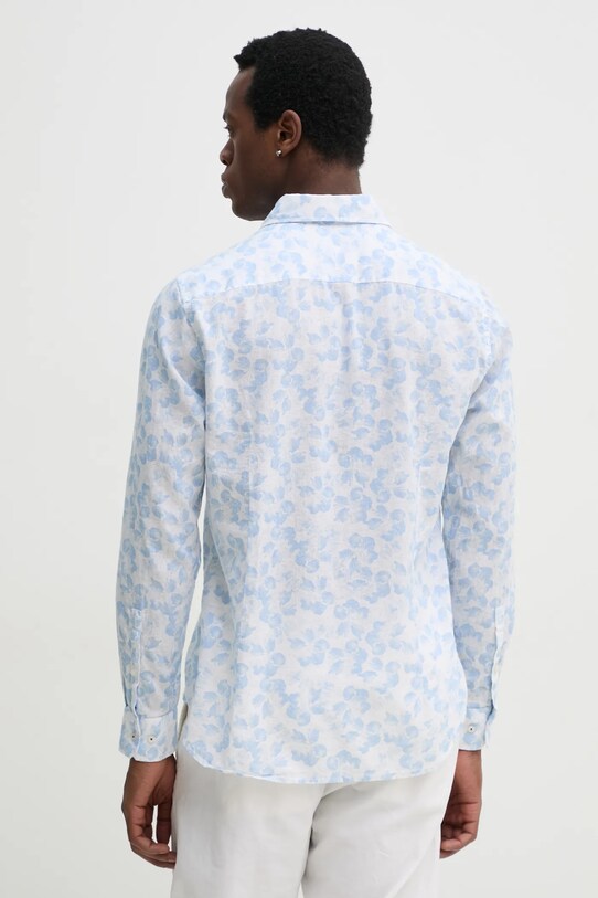 Abbigliamento Joop! camicia di lino 30046068 blu