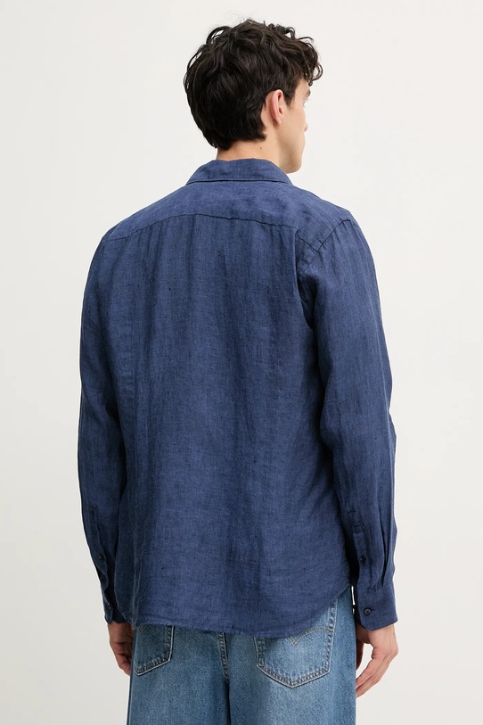 Îmbrăcăminte Joop! cămașă de in 30046075 bleumarin