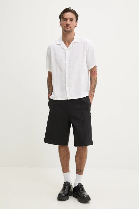 Košile Abercrombie & Fitch KI125.5075.100 béžová SS25