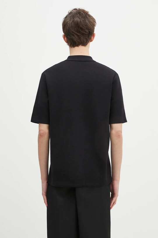 Одежда Хлопковая рубашка Fred Perry K9727.102 чёрный
