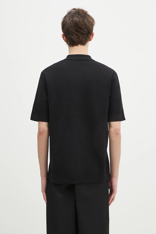 Дрехи Памучна риза Fred Perry K9727.102 черен