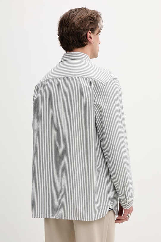 Odzież Fred Perry koszula bawełniana M6574.X86 szary