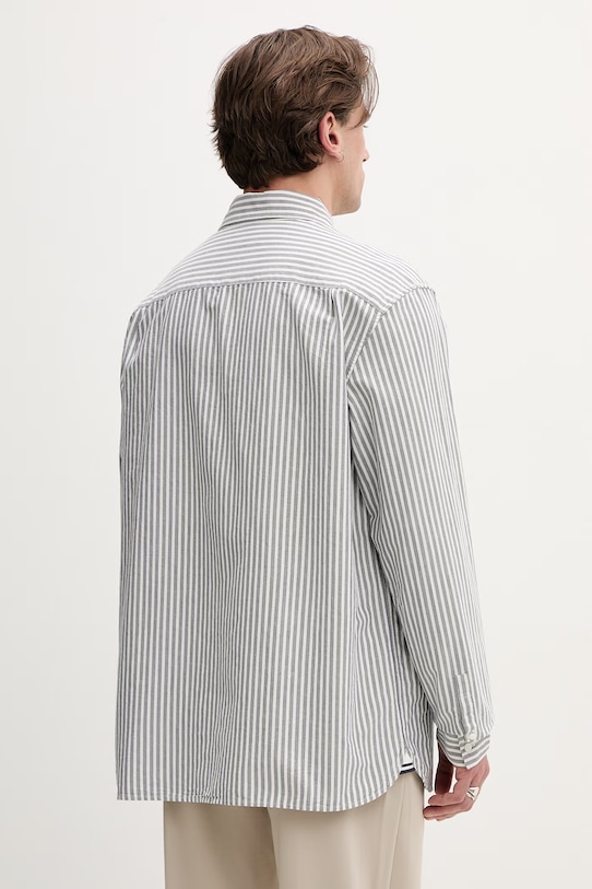 Odzież Fred Perry koszula bawełniana M6574.X86 szary