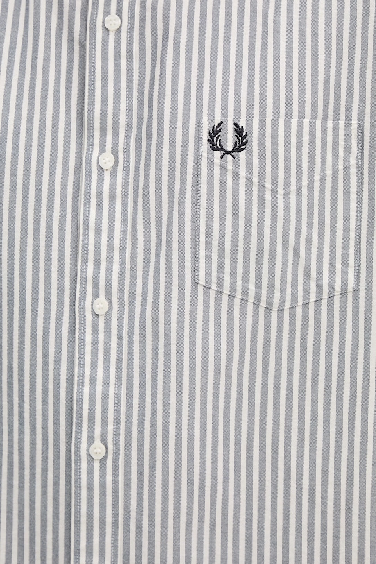 Fred Perry koszula bawełniana M6574.X86 szary