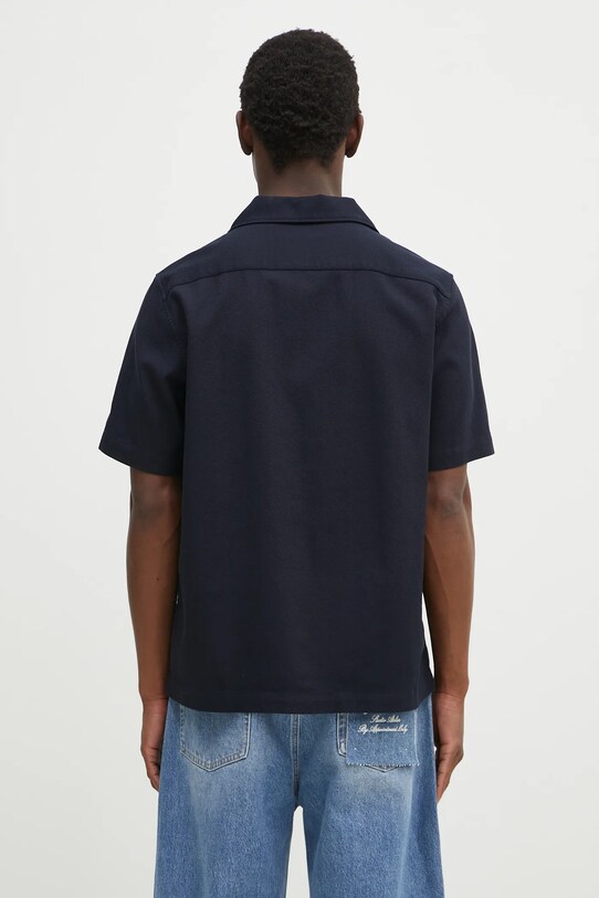 Ρούχα Βαμβακερό πουκάμισο Fred Perry M7774.248 σκούρο μπλε