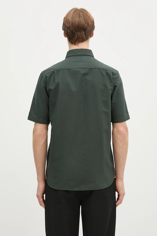 Odzież Fred Perry koszula bawełniana M8730.X89 zielony