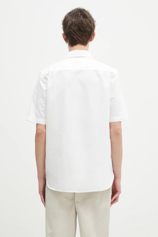 Одяг Бавовняна сорочка Fred Perry M8730.100 білий