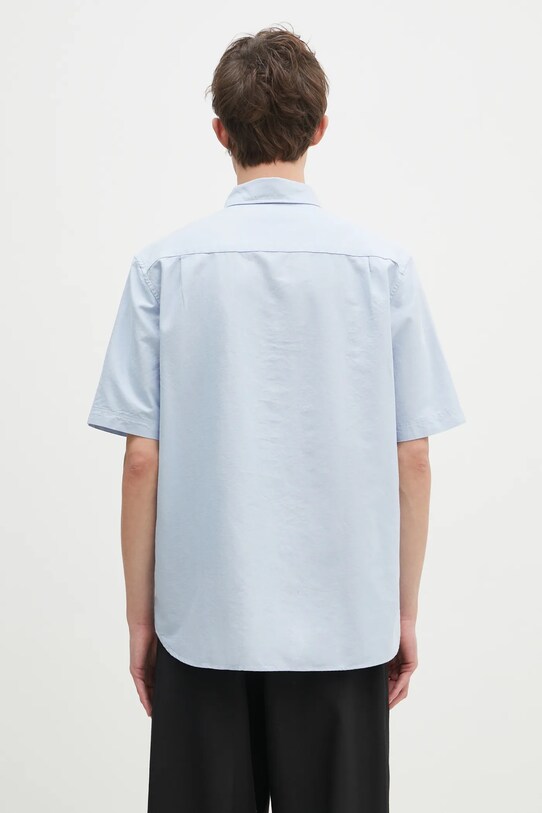 Дрехи Памучна риза Fred Perry M8730.146 син