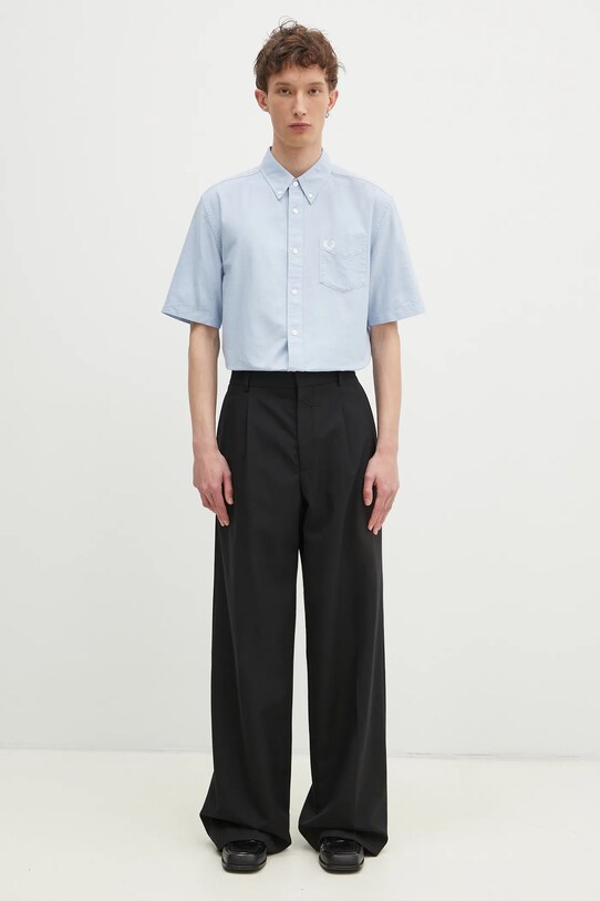 Памучна риза Fred Perry M8730.146 син