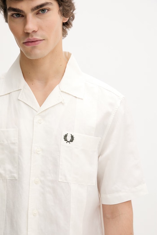 Fred Perry koszula beżowy M9822.129