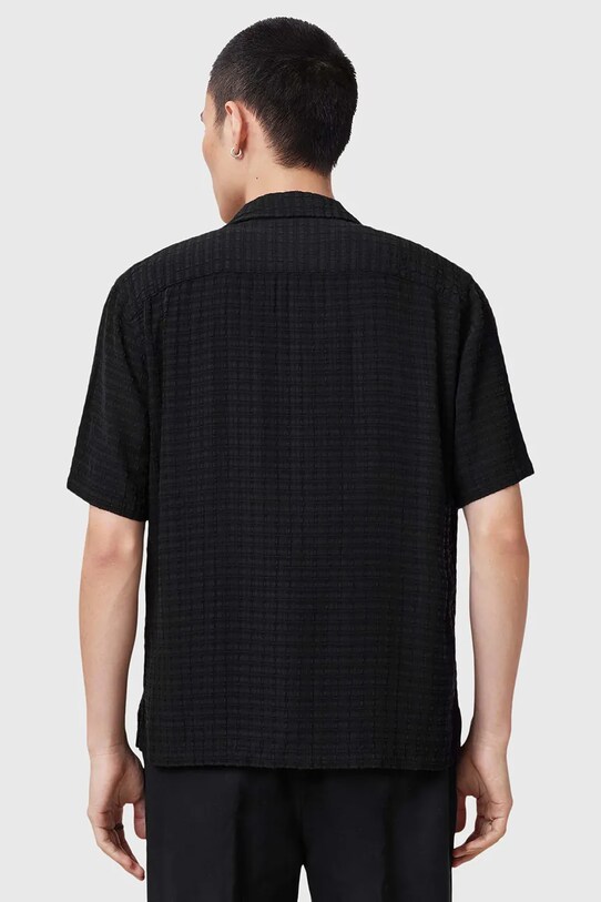 Одежда Рубашка AllSaints MADIN M038SC чёрный