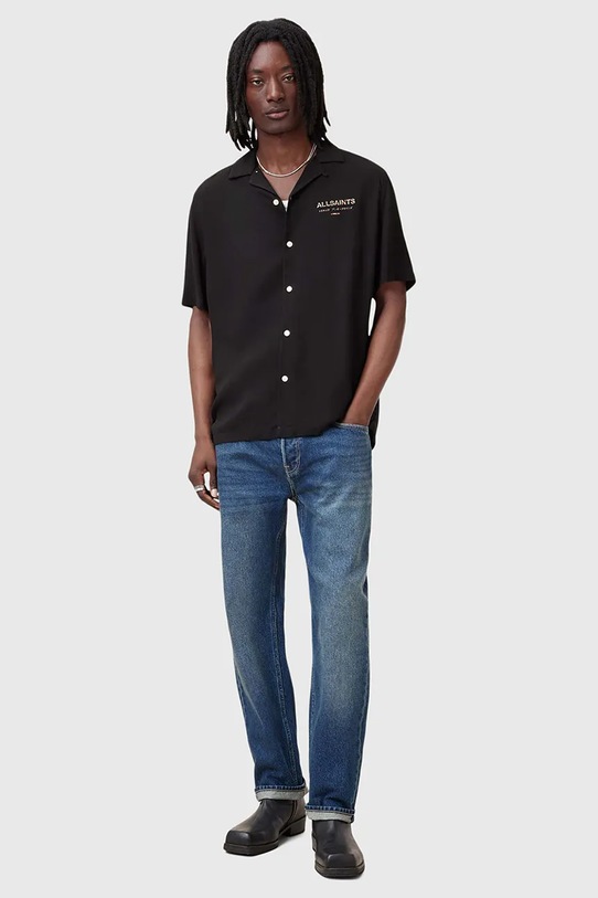 Πουκάμισο AllSaints UNDRGNDBOWA M034SC