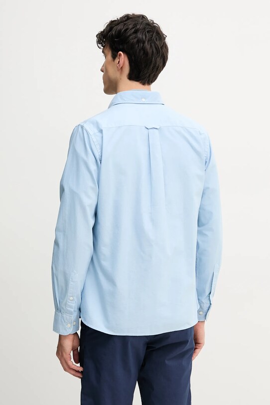 Îmbrăcăminte Hackett London cămașă din bumbac HM3010217 albastru