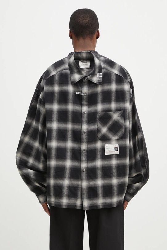 Maison MIHARA YASUHIRO Both Fronts L/S Shirts A14SH081 čierna