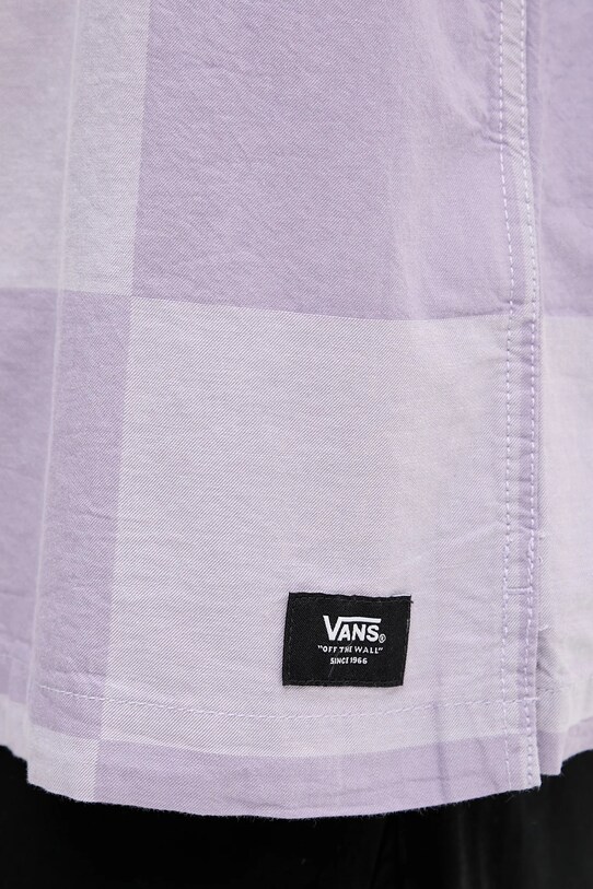 Vans cămașă din bumbac violet VN000M18E571