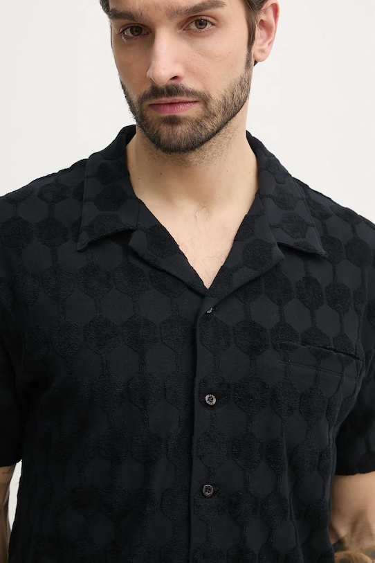 BALR. camasa din bumbac negru B1132.1014