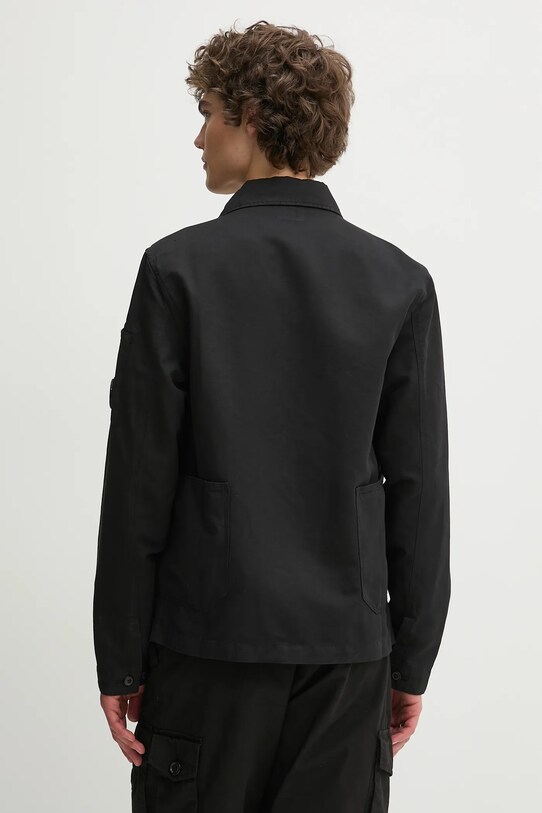 Clothing C.P. Company linen blend shirt 18CMOS102A006273G black