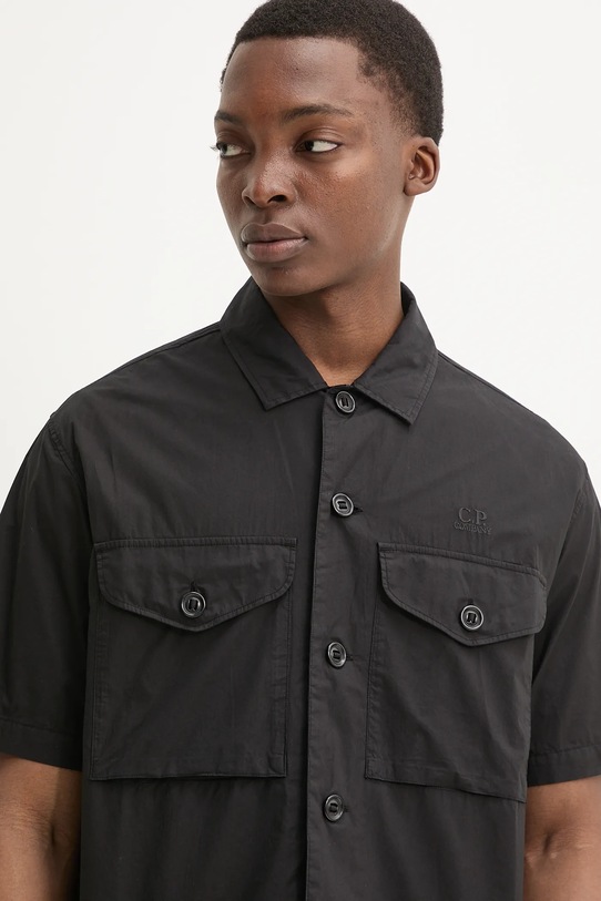 C.P. Company cotton shirt 18CMSH236A005328G black