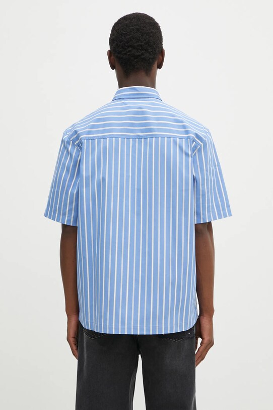 Odzież Axel Arigato koszula Daily Shirt A2902002 niebieski