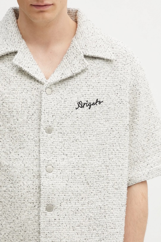 Риза Axel Arigato Gil Boucle Shirt бял A2916001