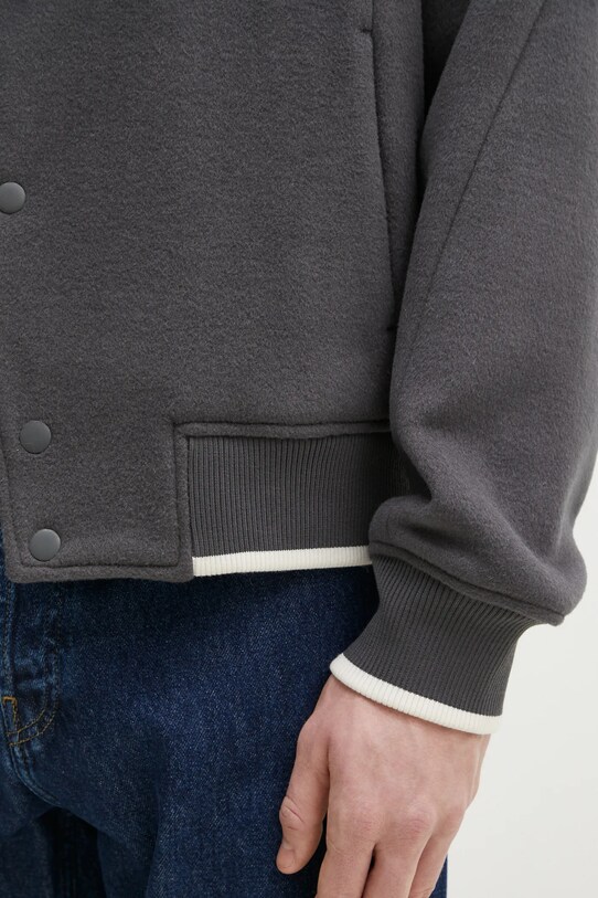 Vlnená bunda bomber Axel Arigato Typo Varsity Jacket A3074003
