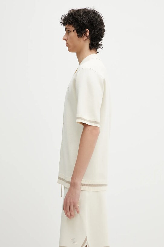 Filling Pieces shirt Classic 91222209936 beige SS25